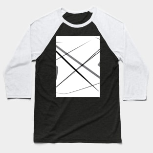 Lines and Dots Baseball T-Shirt